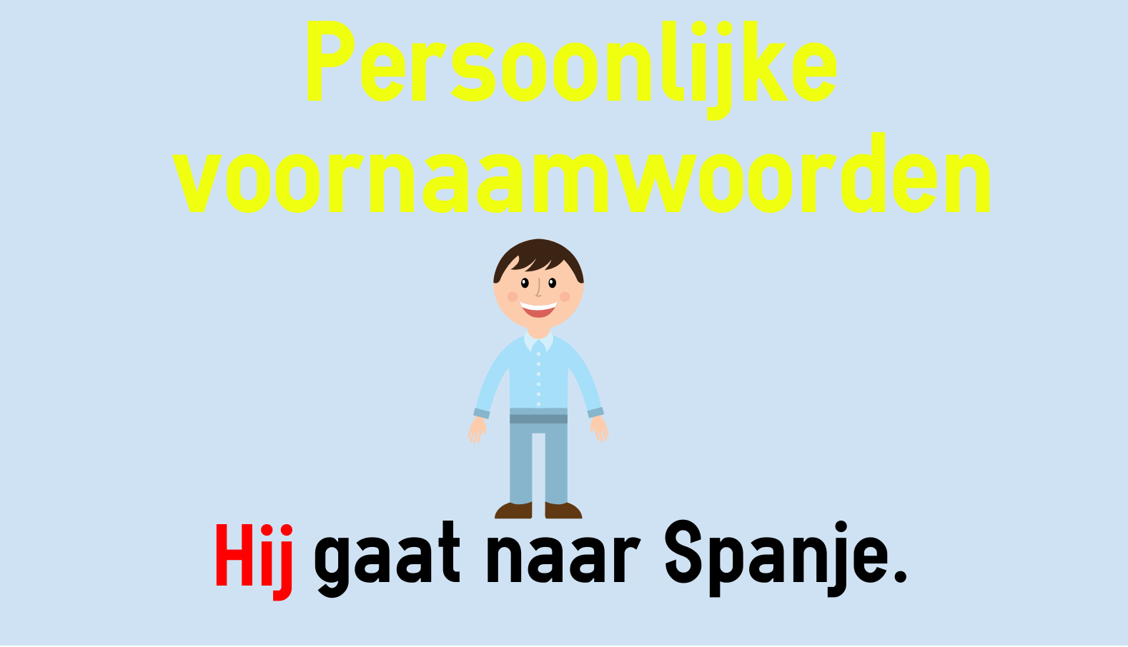 Nederlandse Persoonlijke Voornaamwoorden